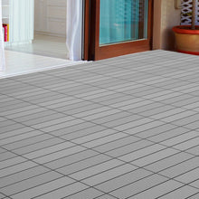 Load image into Gallery viewer, 12" x 12" Composite Interlocking Deck Tile (Set of 6)