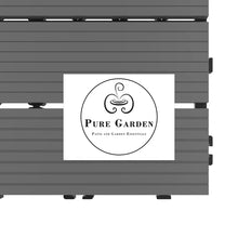 Load image into Gallery viewer, 12" x 12" Composite Interlocking Deck Tile (Set of 6)