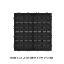 Load image into Gallery viewer, 12" x 12" Composite Interlocking Deck Tile (Set of 6)