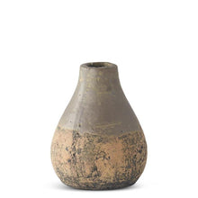 Load image into Gallery viewer, Ceramic Pot w/Gray Glazed Top