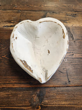 Load image into Gallery viewer, Heart Shaped Wood Bowls