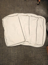 Load image into Gallery viewer, Cream and Black Outdoor Cushion Covers