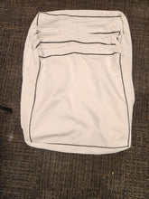 Load image into Gallery viewer, Cream and Black Outdoor Cushion Covers