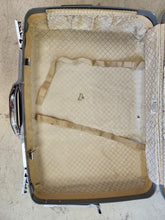 Load image into Gallery viewer, Large Dark Blue Samsonite Suitcase