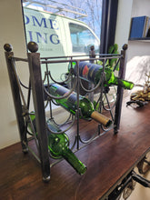 Load image into Gallery viewer, Decorative Metal Wine Bottle Holder/Rack