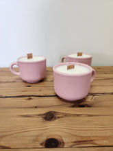 Load image into Gallery viewer, Scented Candle in Pink Tea Cup