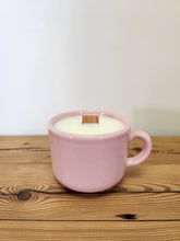 Load image into Gallery viewer, Scented Candle in Pink Tea Cup