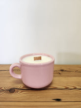 Load image into Gallery viewer, Scented Candle in Pink Tea Cup