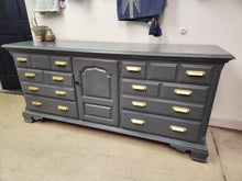 Load image into Gallery viewer, CLEARANCE Painted Thomasville Wooden 9-Drawer Buffet Sideboard