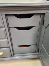 Load image into Gallery viewer, CLEARANCE Painted Thomasville Wooden 9-Drawer Buffet Sideboard