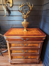 Load image into Gallery viewer, Antique wooden side table