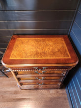 Load image into Gallery viewer, Antique wooden side table