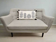 Load image into Gallery viewer, Modern Gray Fabric Loveseat
