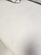 Load image into Gallery viewer, CLEARANCE Cream Curved Standard Sofa w/ Gold Legs