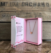 Load image into Gallery viewer, Mini Heart Slider Necklace
