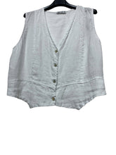 Load image into Gallery viewer, Linen Vest