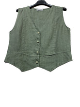 Load image into Gallery viewer, Linen Vest
