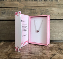 Load image into Gallery viewer, Mini Heart Slider Necklace