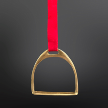 Load image into Gallery viewer, Equestrian Stirrup Iron Christmas Ornament