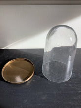 Load image into Gallery viewer, Bubbled Glass and Gold Cloche