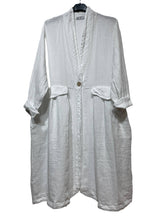 Load image into Gallery viewer, Long Linen Jacket