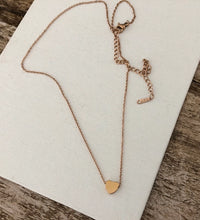 Load image into Gallery viewer, Mini Heart Slider Necklace