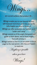Load image into Gallery viewer, Silver Angel Wings Necklace in Box