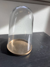 Load image into Gallery viewer, Bubbled Glass and Gold Cloche