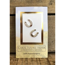 Load image into Gallery viewer, Horseshoe Earrings