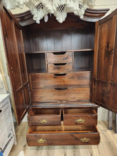 Load image into Gallery viewer, Wooden 2-Door Wardrobe