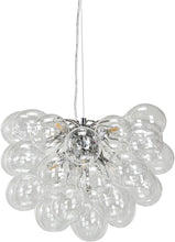 Load image into Gallery viewer, Glass and Metal Pendant Lamp