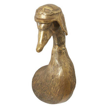 Load image into Gallery viewer, Charlie Goose Head – Elegant Brass Wall Decor