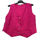 Load image into Gallery viewer, Linen Vest