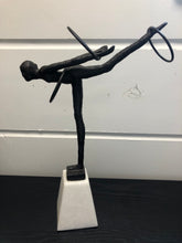 Load image into Gallery viewer, Acrobat with hoops sculpture
