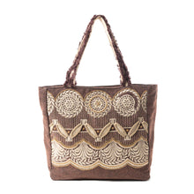 Load image into Gallery viewer, Antique Medallion Market Tote Bag