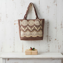 Load image into Gallery viewer, Antique Medallion Market Tote Bag