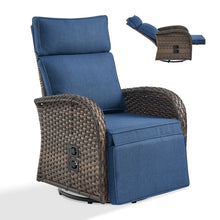 Load image into Gallery viewer, Arcturus Patio Recliner Swivel Chair