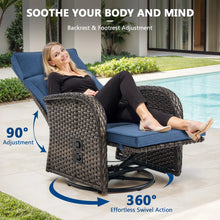 Load image into Gallery viewer, Arcturus Patio Recliner Swivel Chair