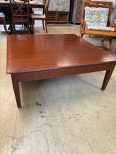 Load image into Gallery viewer, Vintage Warm Mahogany Square Coffee Table