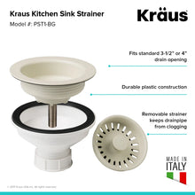Load image into Gallery viewer, Sink Basket Strainer - Beige
