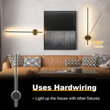 Load image into Gallery viewer, Betti Dimmable Aluminum LED Wall Sconce with 350 Degree Rotation (Set of 2)