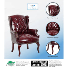 Load image into Gallery viewer, Childersburg Vinyl Seat Reception Chair