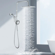 Load image into Gallery viewer, Chrome High Pressure Magnetic Dual Shower Head & Handheld Combo With Filter