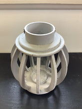Load image into Gallery viewer, Distressed Gray Wooden Candle Lantern