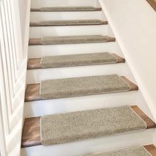 Load image into Gallery viewer, Cream Grey Bullnose Stair Treads
