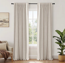Load image into Gallery viewer, Blackout Multifunctional Hanging Curtain Panels Set of 2