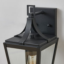 Load image into Gallery viewer, KAWOTI Marico 1 -Light 13.5-in H Matte Black Hardwired Outdoor Wall Light