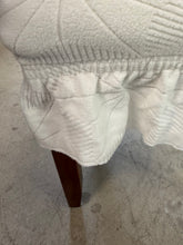Load image into Gallery viewer, White Dining Chair Slip Cover