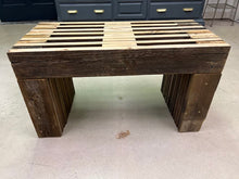 Load image into Gallery viewer, Reclaimed Wood Bench Table