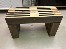 Load image into Gallery viewer, Reclaimed Wood Bench Table